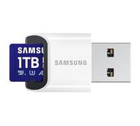 CARTE MEMOIRE SAMSUNG 1 To MICRO-SD PRO PLUS 2023 avec lecteur USB Classe 10 / MB-MD1T0SB/WW
