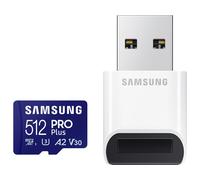 Samsung Carte MicroSD avec adaptateur USB PRO Plus - 512 Go