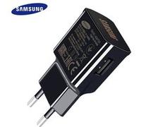 Chargeur Original Samsung EP-TA20EBE Quick Charge pour Galaxy S6, S7, Edge, S8, S8 Plus, Noir