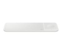 Samsung Wireless Charger Trio Casque, Smartphone, Smartwatch Blanc USB Recharge sans fil Charge rapide Intérieure
