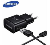 Samsung Chargeur secteur rapide noir USB Type C - A40/A50/A70/A80/A90/A20/A20e/A30/S10/S10e/S10+/S10/NOTE9/S9/S9+/A82018/S8/S8+/A7