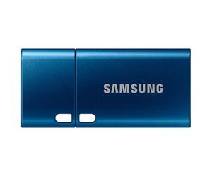 Samsung Clé USB Type-C, USB-C 128 Go, 400 Mo/s en Lecture séquentielle, USB 3.1, compatible PC, ordinateurs portables, tablettes et smartphones, bleu, MUF-128DA/APC