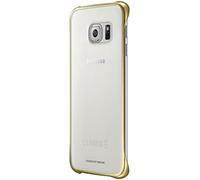 Samsung Clear Cover Etui pour Samsung Galaxy S6 - Transparent/Doré