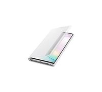 Samsung Clear View Cover EF-ZN970 - Etui à rabat pour téléphone portable - blanc - pour Galaxy Note10, Note10 (Unlocked)