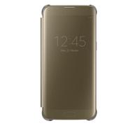 Samsung Clear View Etui pour Samsung Galaxy S7 Edge Or
