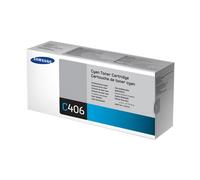 Samsung CLT-C406S (ST984A) Cartouche de toner Cyan authentique (TVA incluse)
