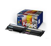 Samsung CLT-P406C/ELS/C406 Toner Value-Kit (N,C,M,J) 1500pg + 3x1000pg pour Samsung CLP-360