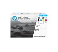 Samsung CLT-P504C Pack de 4 cartouches authentiques de toner cyan/magenta/jaune/noir