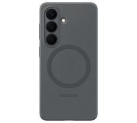 Samsung Coque arrière magnétique en silicone pour Samsung Galaxy S26 Black Noir