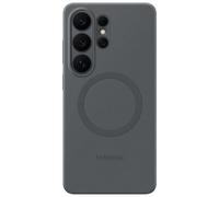Samsung Coque arrière en silicone magnétique Galaxy S26 Ultra Noir