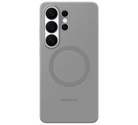 Samsung Coque arrière magnétique en silicone pour Samsung Galaxy S26 Ultra Gray Gris