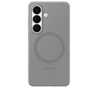 Samsung Coque arrière magnétique en silicone Samsung Galaxy S26 Gray Gris
