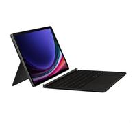 Samsung Housse-clavier EF-DX725 pour Tab S9/S9 FE, anti-rayures & chocs, batterie longue durée, noir