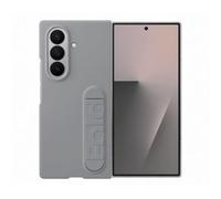 Coque en silicone avec support pour Samsung Galaxy Z Fold 7 - Gray