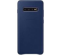 Samsung Coque en Cuir Bleu Marine Galaxy S 10+