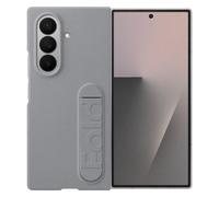Coque en silicone avec support pour Samsung Galaxy Z Fold 7 - Gray