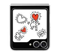 Samsung Coque personnalisable 'Keith Harring' GZ Flip 6 Wh