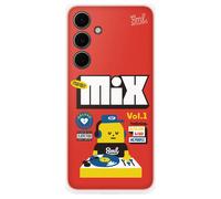 Samsung Coque FlipSuit originale pour Samsung Galaxy S24 FE Rouge Rouge
