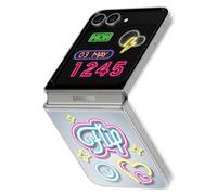 Samsung Coque FlipSuit originale Samsung Galaxy Z Flip 6 / Flip 7 FE Transparent Transparent