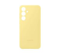 Samsung Coque officielle pour Galaxy S24 FE Silicone souple et lisse Jaune