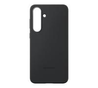 Samsung Coque en silicone pour Galaxy S25 FE – Doublure microfibre, Anti-poussière, Noir