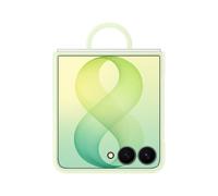 Samsung Coque magnétique Officielle en Silicone pour Galaxy Z Flip8 Menthe