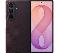 Coque Carbon Magnet pour Samsung Galaxy Z Fold 8 Ultra - Red