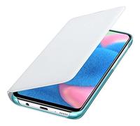 SAMSUNG Coque pour Galaxy A30s Wallet Cover Case - Blanc