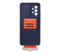 Samsung Coque pour Galaxy A53 Silicone Grip Lanière Stand Ultra Solide