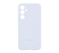 Samsung Coque pour Galaxy A55 5G en Silicone Souple et Lisse Bleu clair