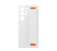 Samsung Coque pour Galaxy S23 Ultra 5G Silicone Grip Lanière Fonction Stand