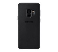 Samsung Coque pour Galaxy S9 Rigide en Alcantara Anti-rayures Noir