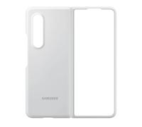 Samsung Coque pour Galaxy Z Fold3 en Silicone Lisse et Élégante Blanc