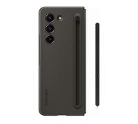 Samsung Coque pour Galaxy Z Fold5 en Silicone Fonction Stand avec S Pen Graphite