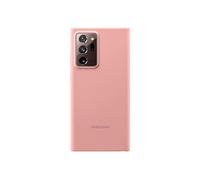 SAMSUNG Coque pour Samsung Galaxy Note 20 Ultra Silic Cover EF-PN985TAEGEU Brun Cuivre