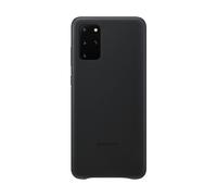 Coque Samsung Galaxy S20 Plus Cuir Fin Compatible Qi Leather Cover Original Noir