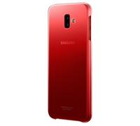 Samsung Coque rigide J6+ Rouge et transparente