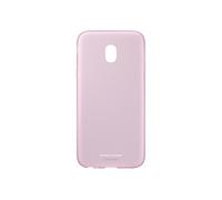 Samsung Coque semi-rigide pour Galaxy J3 2017 Rose Translucide