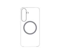 Samsung Coque Transparente Magnétique GP-FFS936YCATW pour Galaxy S25+ 6.7" Résistante Rayures, Recharge Sans Fil, Application Facile, Monochromatique