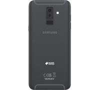 Samsung, Couvercle de batterie original Galaxy A6 Plus avec film adhésif, noir