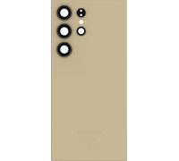 Samsung, Couvercle de batterie original pour Samsung Galaxy S24 Ultra, gris jaune