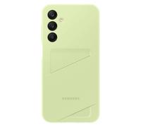 Samsung Couverture originale du porte-carte Samsung Galaxy A15 Lime
