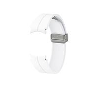 Samsung D-Buckle ET-SFR92 Bracelet de sport pour Galaxy Watch4, Galaxy Watch4 Classic, Galaxy Watch5, Galaxy Watch5 Pro, blanc, M/L