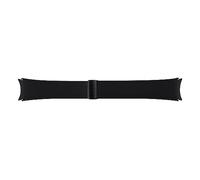SAMSUNG D-Buckle Hybrid Eco-Leather Band (Normal, S/M) pour Galaxy Watch4 | Watch5 | Watch6 | Watch FE | Watch7 Series, Black