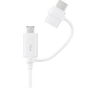Samsung EP-DG930 câble USB USB 2.0 1,5 m USB A USB C/Micro-USB B Blanc