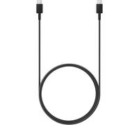 Samsung de téléphone portable Cordon [1x USB-C® mâle - 1x USB-C® mâle] 1.8 m USB-C® Avec fonction de rechargement rapide