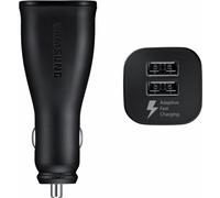 Samsung Dual Port Fast Charge Chargeur allume-cigare 2A + câble micro-USB vers USB