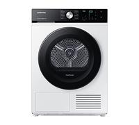 Samsung DV8GBBA225AE/EG Sèche-linge à pompe à chaleur Bespoke 8 kg Hygiène+ Optimal Dry - Séchage par capteur, filtre confort 2 en 1, super court 35', moteur inverseur numérique, blanc