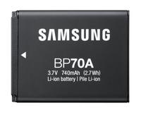 Samsung EA-BP70A Lithium-Ion (Li-Ion) 3.7V batterie rechargeable - Batteries rechargeables (2,7 Wh, Lithium-Ion (Li-Ion), 3,7 V, Noir, 1 pièce(s))