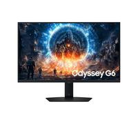 Samsung Écran Odyssey G6 - G60F 27'', QHD, 1 ms (GTG), 350 Hz, Inclinable, Orientable, Pivotable, Has, G-Sync Compatible, FreeSync Premium